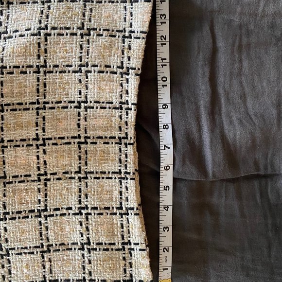 NWOT Karl Lagerfeld Paris Skirt Suit Tweed Chanel Black Blazer Sz 6 Skirt Size 4 - Picture 10 of 16